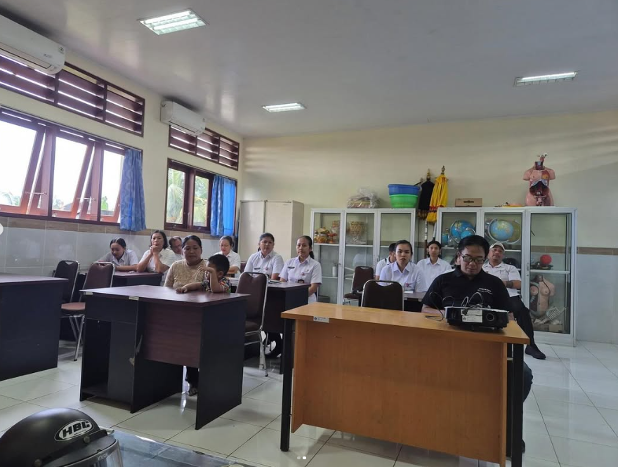 Rapat Koordinasi Optimalisasi Akses Jalan Menuju SD No 3 Bongkasa